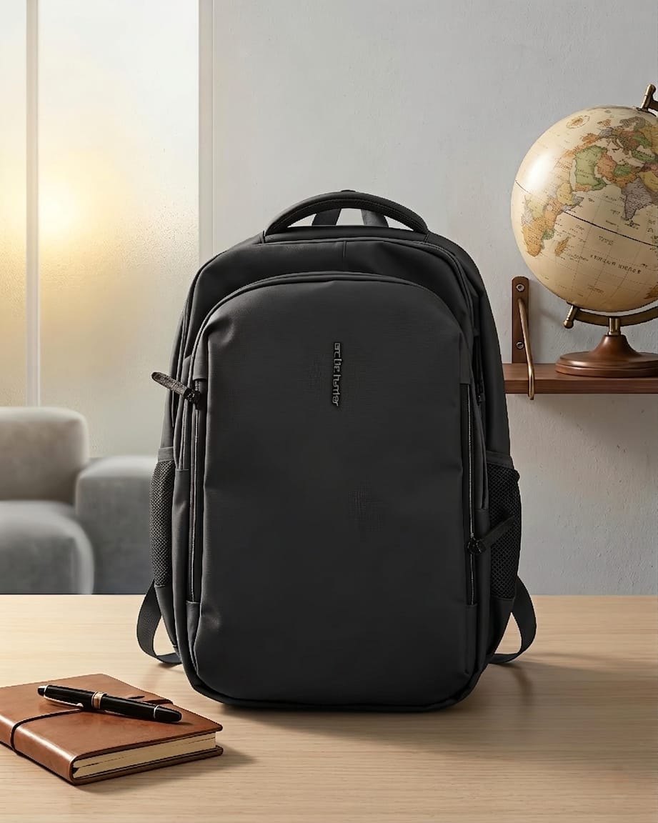 Arctic Hunter backpack Travel Bag Black Color - Whitfash