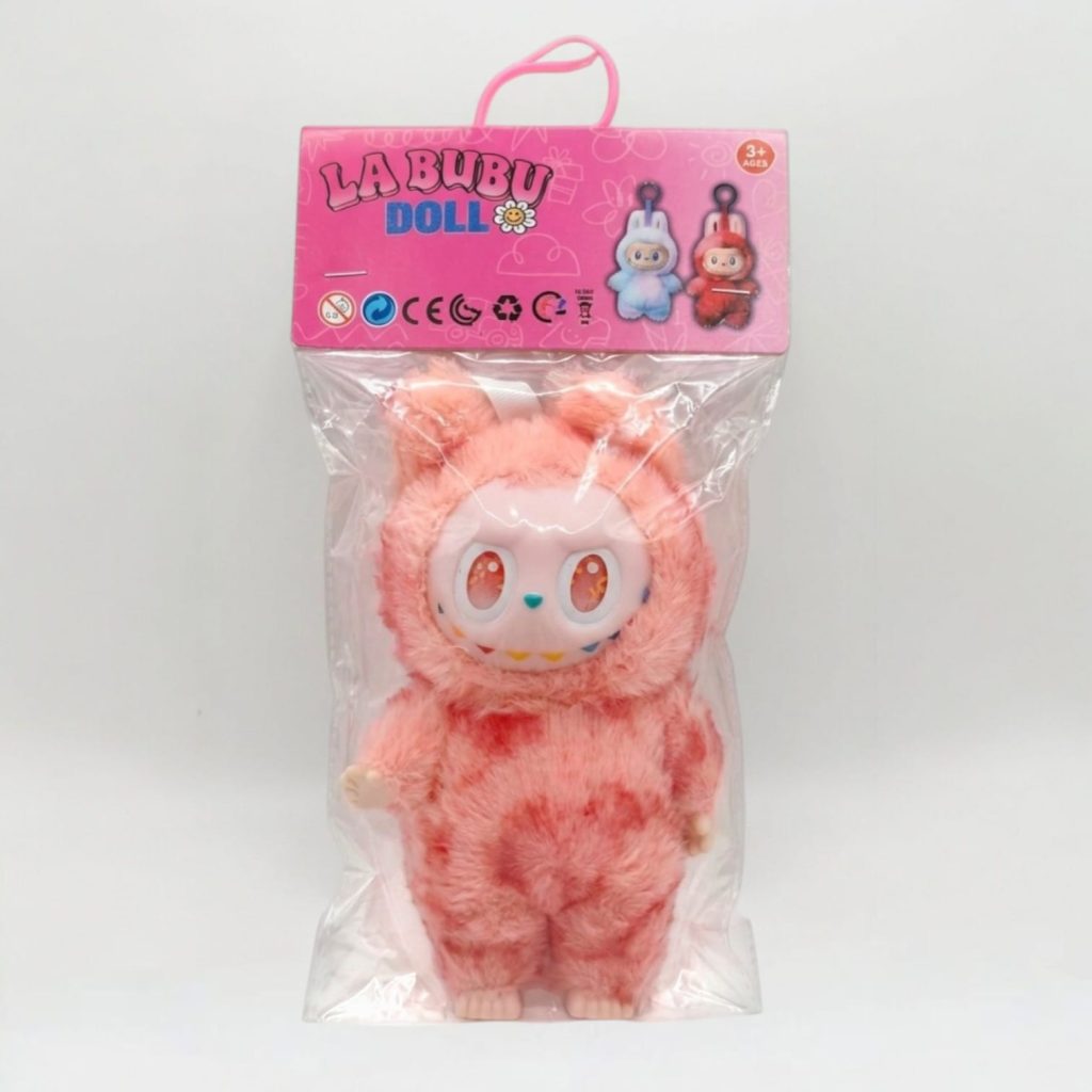 Labubu Collectible Plush Doll, Part of The Monsters series #001 - Whitfash