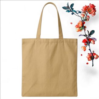 Tote Bag Shoulder Bag Solid Beige Color - Whitfash