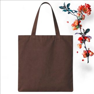 Tote Bag Shoulder Bag Solid Coffee Color - Whitfash