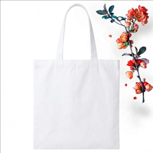Tote Bag Shoulder Bag Solid White Color - Whitfash