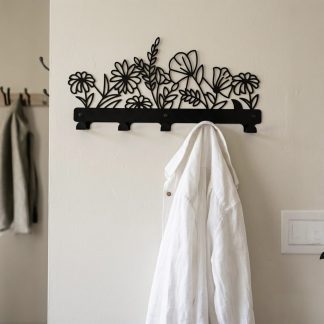 Wall Mounted Coat Racks Hooks - Whitfash